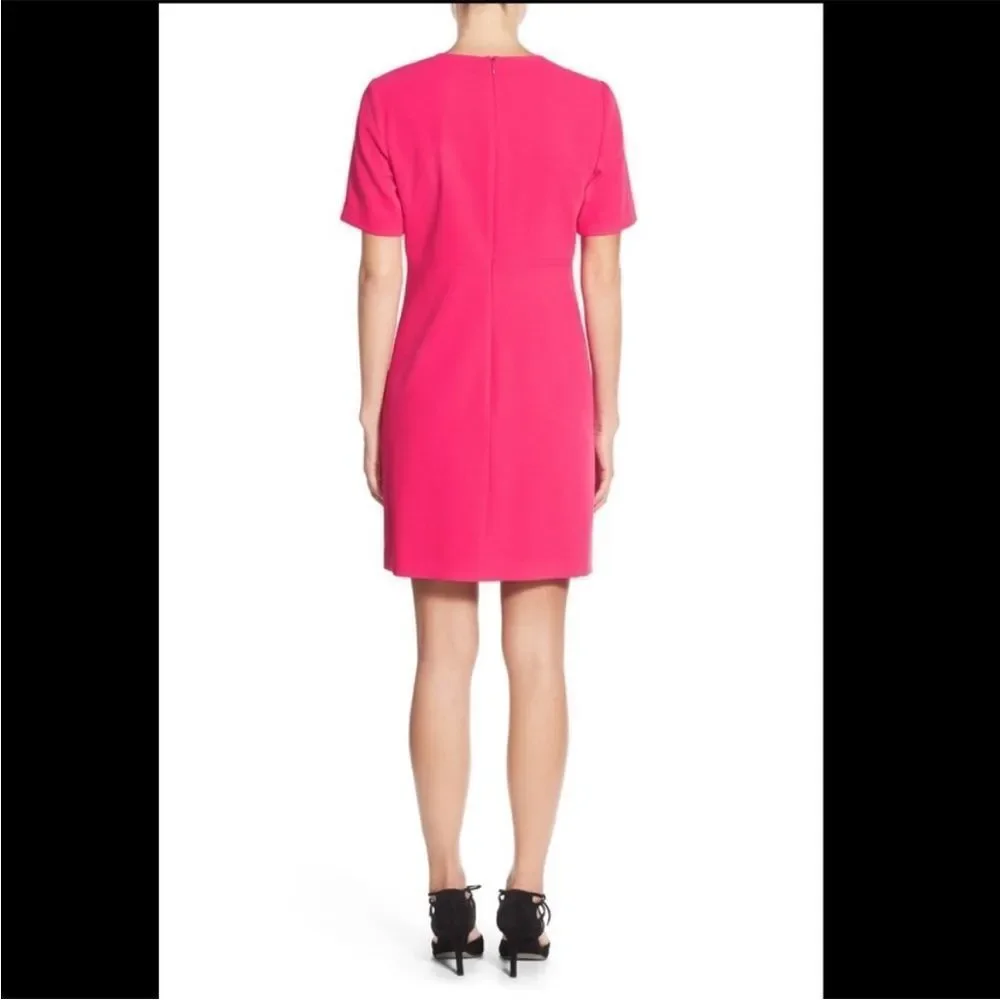 Eliza J Seamed Crepe Shift Dress- size 4